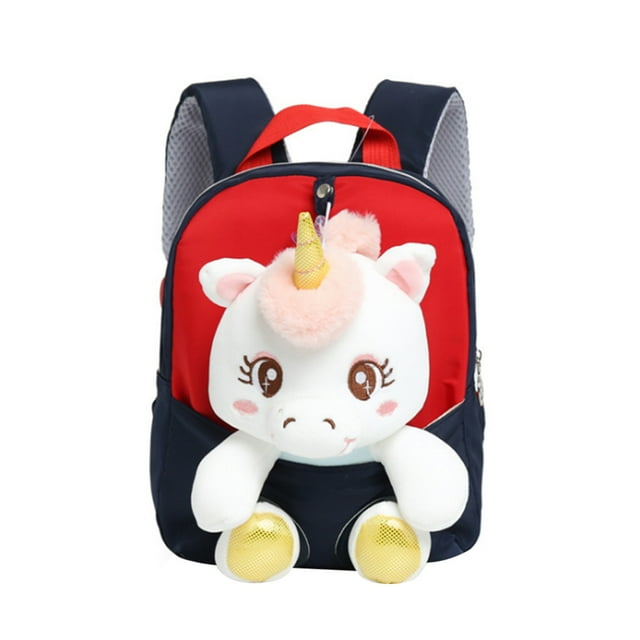 Mochila De Unicornio Accesorio De Ropa Encantador Bolsa De Transporte Bolsas De Almacenamiento Estilo De Dibujos Animados Escuela Niños Mochilas Regalo De Cumpleaños Sweethay OD014868-02