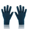 thumbnail image 3 of YWDJ Warm Gloves Wool Knitted Touchscreen Gloves Men and Women Winter Warm Gloves Blue, 3 of 4