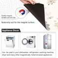 thumbnail image 2 of Dailycode Dishwasher Magnet Cover Magnetic Fridge Door Cover Home Kitchen Decor, Flowers and Dragonflies, 23"x 26", 2 of 6