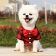 thumbnail image 3 of Dog Cute Plaid Shirt Suit Wedding Dress for Small Medium Big Size Dog Pet Clothes, 3 of 8