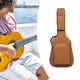 thumbnail image 3 of Bolsa para guitarra acústica de 40 y 41 pulgadas, funda de tela Oxford, resistente al polvo, acolchada y portátil, para afinador y cuerdas., 3 of 9