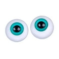 thumbnail image 2 of 2 ojos de muñeca istas, ojos móviles de 6 mm para manualides, accesorios, globo ocular para hacer muñecas, álbumes de recortes de , VERDE Estilo Yotijar mover los ojos, 2 of 9