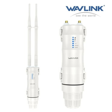 Wavlink AC600 7dBi High Power Outdoor Omni-directional Access Point/CPE/Repeater/WISP 2.4GHz 150Mbps   5GHz 433Mbps, Passive PoE Model