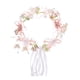 thumbnail image 1 of KAKOWELY Diadema con corona de flores hecha a mano, tocado floral, accesorios para el cabello de boda, 1 of 4