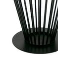 thumbnail image 6 of 47 Inch Dining Table- Round Top- Modern Black Iron Metal Pedestal Base, 6 of 6