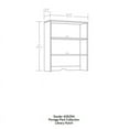 thumbnail image 2 of Sauder Bibliothèque en Bois Manufacturé Portage Park en Acacia, 2 of 12