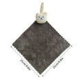 thumbnail image 3 of Soft Wiping Towel Baby Adult Face Towel Washcloths Quick Dry Cute Bear Square Towel Kitchen Bathroom Wipe Cloths 25x25cm, 3 of 9