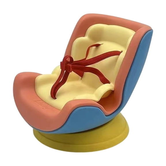 erfcxs Adorable Doll Seat Car Clip On Companion with Non Design for Travel and Display