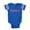 Royal Blue, variant on CafePress - Genius_Pink - Cute Infant Baby Football Bodysuit