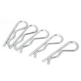 thumbnail image 1 of Unique Bargains Ressort R-Clip 3mm Épaisseur Épingles de Tracteur Longueur 66mm 5 Pcs, 1 of 1