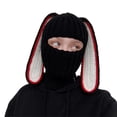 thumbnail image 2 of Balaclava Hat Long Bunny Ears Comfortable Windproof Breathable Cute Bunny Hat Rabbit Ears Hats for Cosplay, 2 of 4