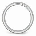 thumbnail image 2 of White Cobalt Ring Band Wedding Standard Domed Satin 8mm, 2 of 6