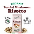 thumbnail image 3 of Food to Live Organic Porcini Mushroom Risotto, 7.6 oz (215 g) – Authentic Italian Rice Dish, Ready-to-Cook Gourmet Mushroom Risotto, Vegan, Non-GMO, Easy Meal (Pack of 1), 3 of 6