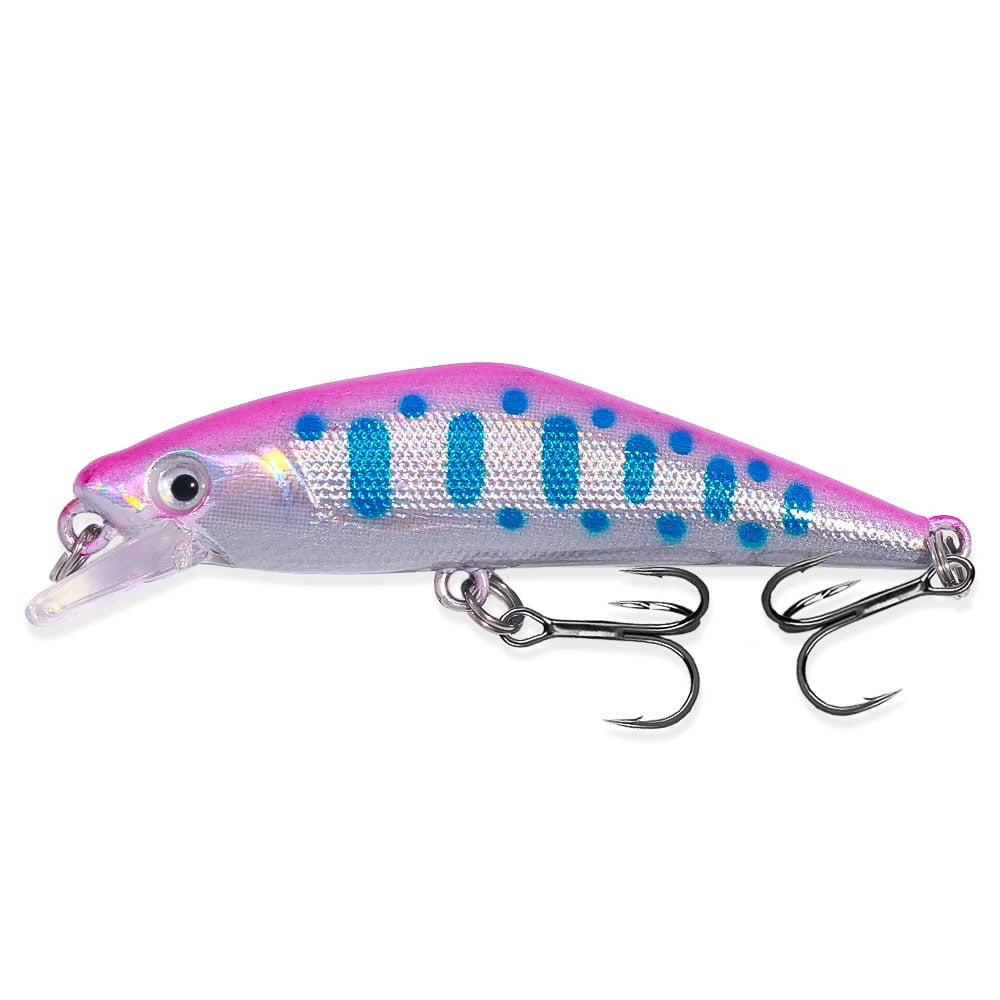 HENGJIA Fishing Lures, Jerkbait for Bass Fishing Minnow Lure Set Fishing Plugs Hard Baits Swimbaits Topwater Lures for Trout Bass Perch Fishing,30pcs