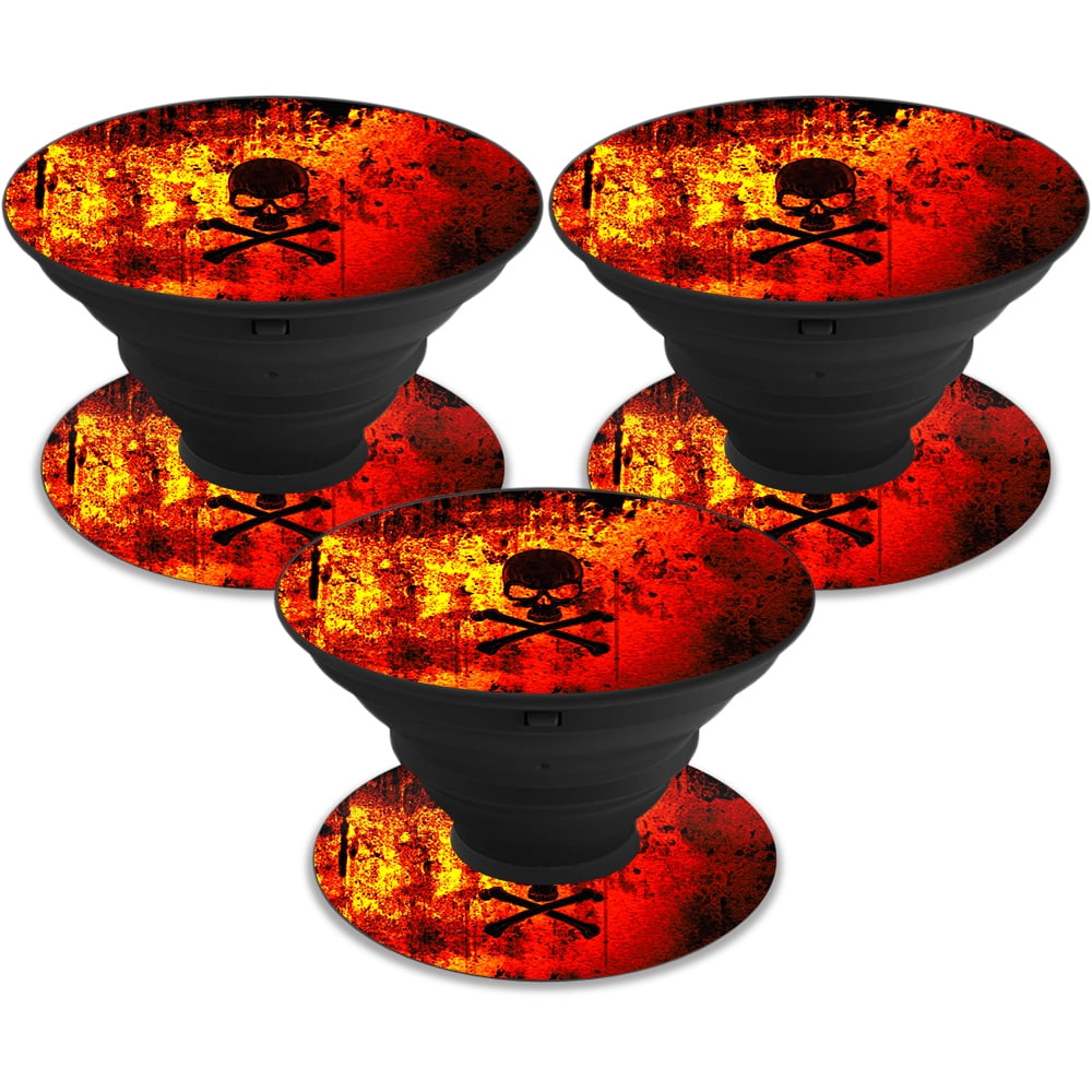 Skin Decal Wrap for PopSocket PopSocket Bio Skull - Walmart.com ...