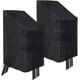 thumbnail image 1 of Funda para muebles de jardín de 2 piezas, funda protectora impermeable para sillones de patio al aire libre con cuerda ajustable (75 * 75 * 120 cm, negro), 1 of 5