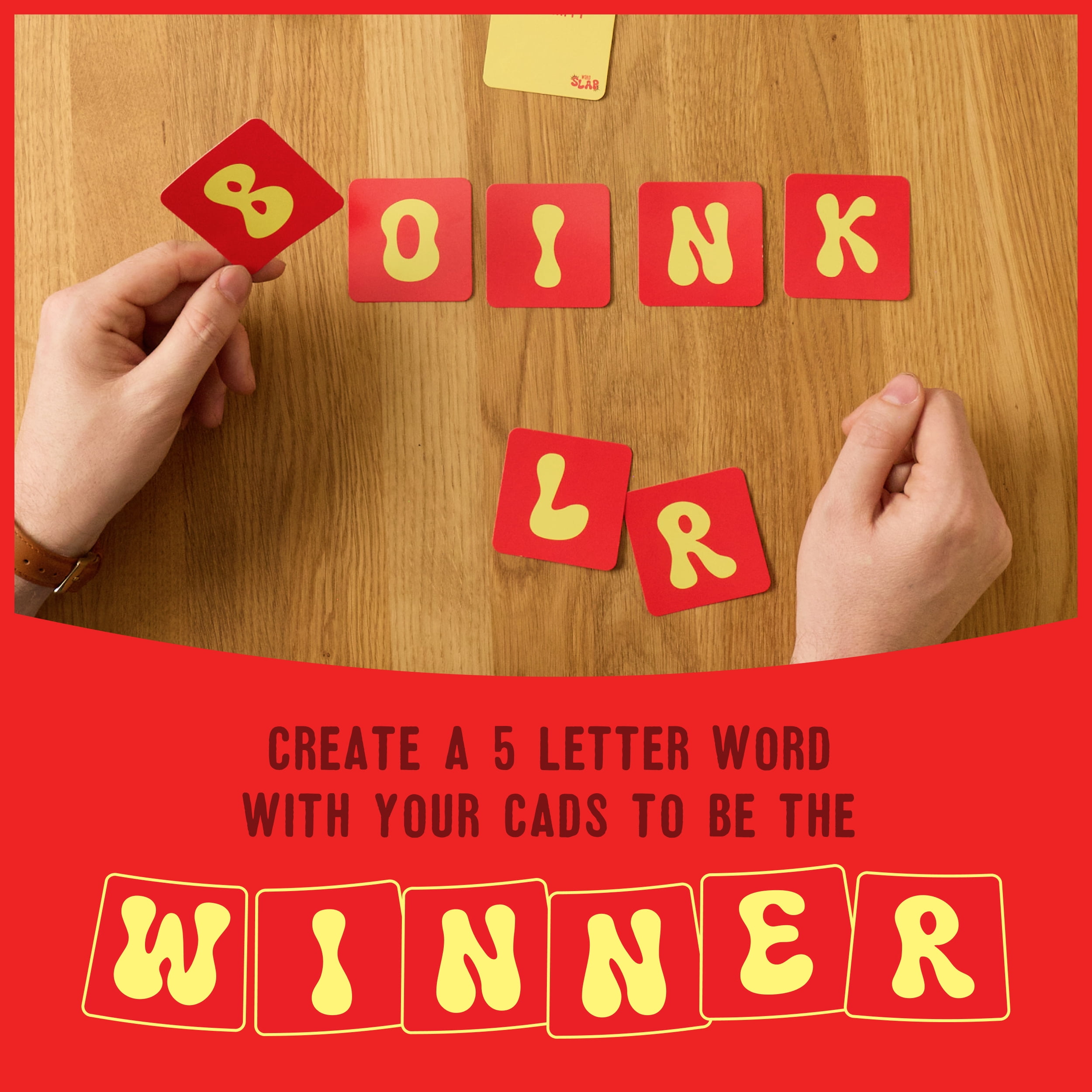 Word Slap by Relatable - Shout It, Slap It, Spell It. A Fast Paced Word Game for Family Game Night