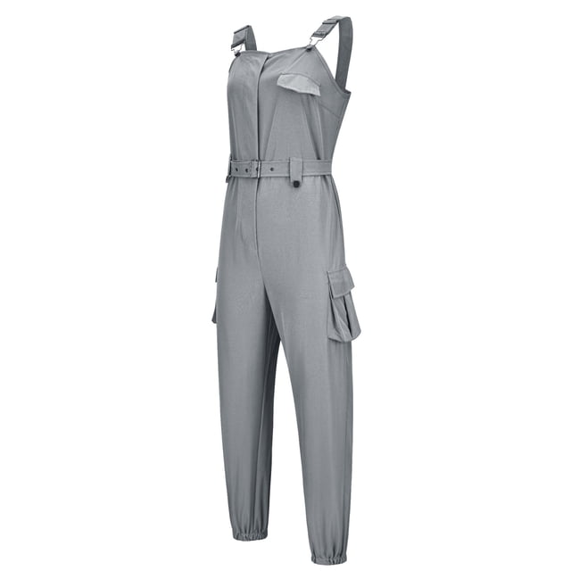 Combinaison de Mode pour Femmes, Ceinture Sans Manches, Pantalon à Bretelles Minimales
