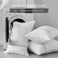 thumbnail image 7 of King Size Pillows Set of 4, Firm Hotel Pillows for Sleeping, Coolings Bed Pillows for Side & Back Sleepers, Down Alternative Filling, 20 x 34 Inches, 7 of 7