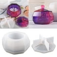 thumbnail image 2 of Aellinatey 2Pcs Sealed Jar Mold Storage Bottle with Lid Epoxy Resin Mould DIY Container, 2 of 10