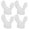 thumbnail image 2 of Octpeak 4 Pcs Embout de Bouche en Silicone Transparent Non Toxique Inodore pour Plongée Professionnelle, Embout de Plongée en Apnée, Embout de Bouche de Plongée, 2 of 8