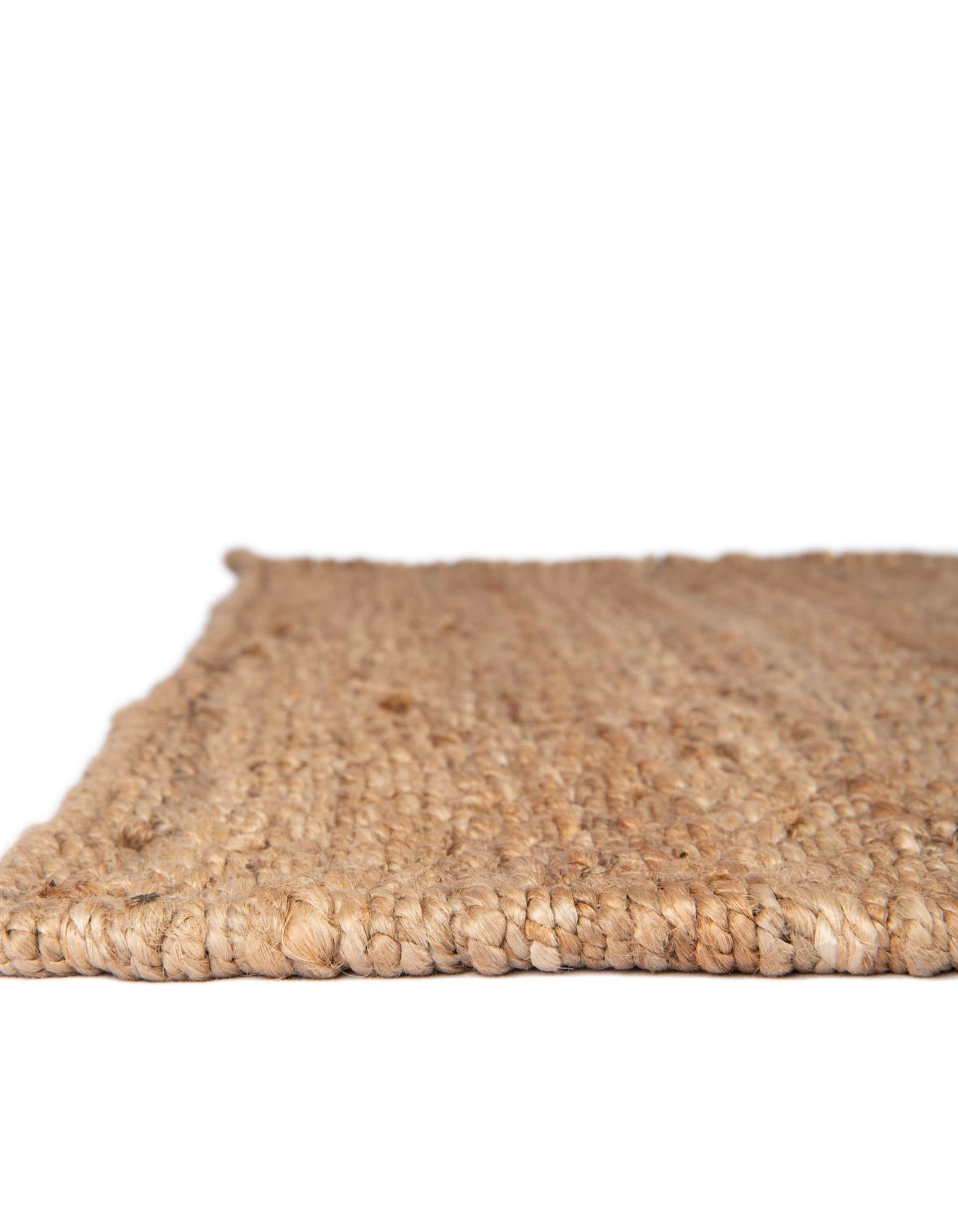 Unique Loom Chunky Jute Collection Area Rug - Amanda (2' x 3' 1" Rectangle Natural)