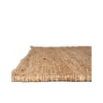 thumbnail image 6 of Unique Loom Chunky Jute Collection Area Rug - Amanda (8' x 10' Rectangle Natural), 6 of 7