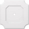 thumbnail image 2 of Ekena Millwork CMP32LE-02000 32 in. OD x 2 in. ID Square Locke Architectural Grade PVC Contemporary Ceiling Medallion, 2 of 3