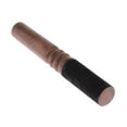 thumbnail image 4 of Professional Black Leather-Wrapped Tibetan Mallet #2 Diameter 3.5cm, 4 of 5