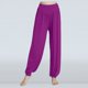 thumbnail image 1 of Pantalones de baile para mujer, de modal, sueltos, con piernas anchas, para práctica de yoga latino, largos, suaves, para el hogar, N24, 1 of 5
