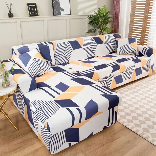 Sectional Sofa Covers Stretch Couch Slipcovers for L Shape Sectional Couch Chaise Sofa Furniture Protector Covers