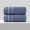 A# Navy, variant on Luxury Cotton Hand Towel, 29.5x13.7 Inch Soft Absorbent Towel with Stripe Border, 1 Pack
