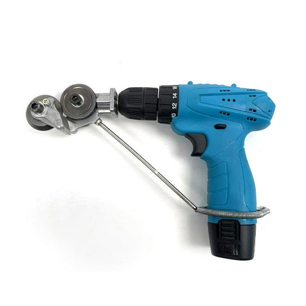 Plate Drill Attachment Tin Snips Multi purpose Cutting Tool Lithium Drill Auxiliary for Cutting 0.8mm Metal Iron Tin Copper Plate for Rechargeable