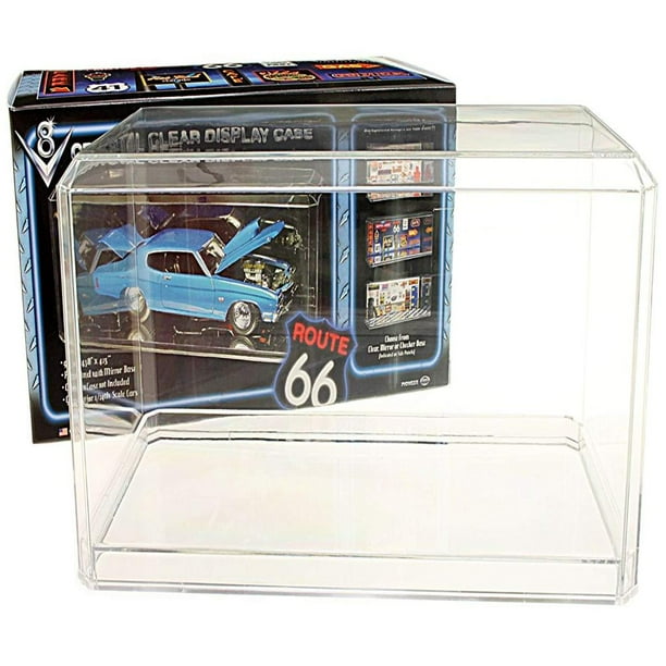 1/18 Clear Plastic Display Case Stackable, Ideal way to display and