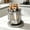 Gray, variant on 360 Rotating Stainless Steel Knife Holder, Cooking Utensil Dispenser Caddy Holder, Multi-Functional Kitchen Countertop Storage Organizer Set for Knife, Fork, Spoon，Gray：Short