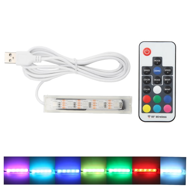 Luz de acuario USB, luz de micro acuario, luz de pecera USB para paisaje, lámpara LED de pecera, eficiencia maximizada