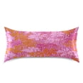 thumbnail image 3 of Iauyy 20x26in Silk-Smooth Satin Pillowcase, Gentle on Hair and Skin, Luxuriously Soft Pillowcase with Envelope Closure, Wrinkle Fade Orange Floral Pattern, 3 of 9