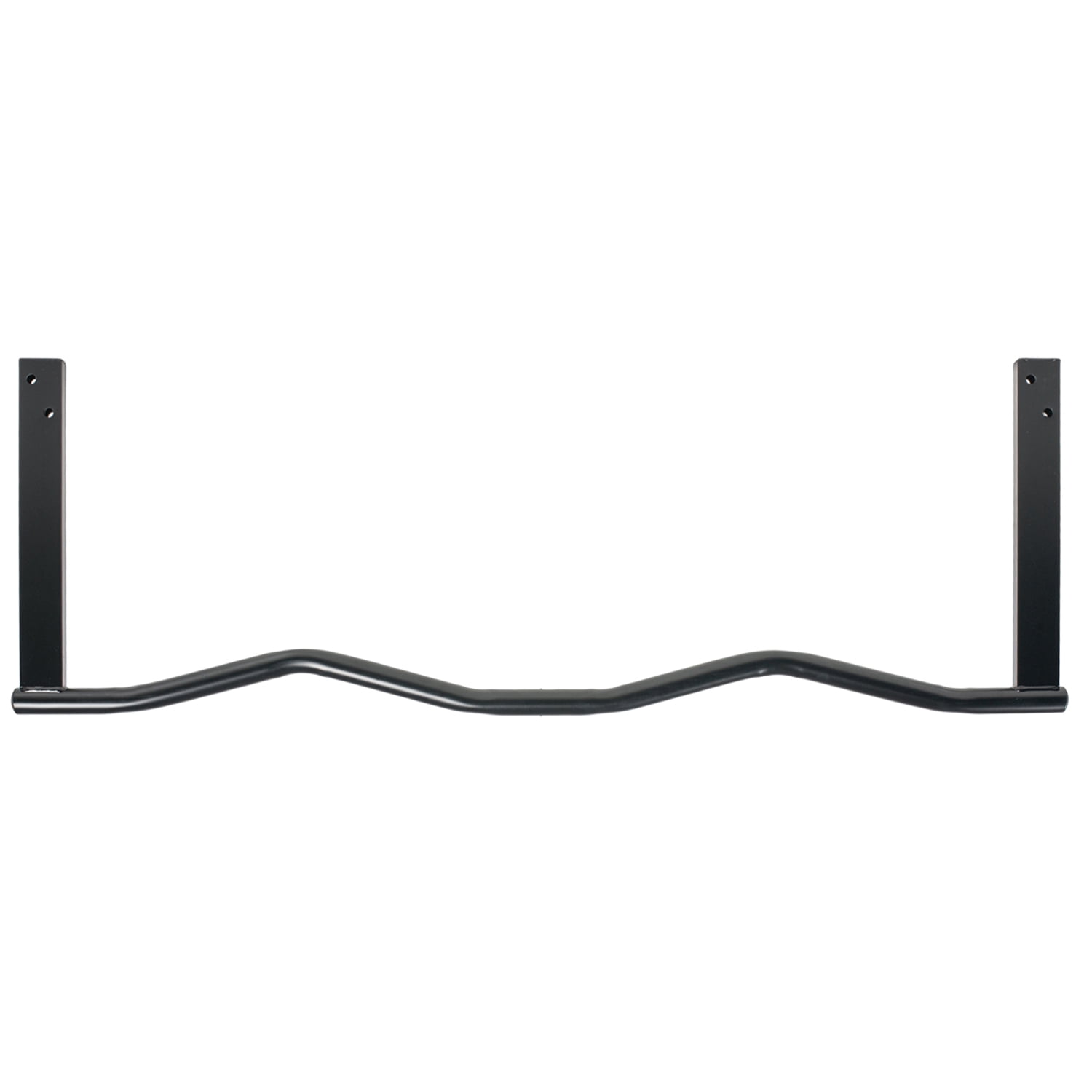 Ultimate Body Press Ergonomic Joist Mount Pull Up Bar, Black