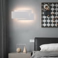 thumbnail image 2 of Lámpara de pared LED para interiores de 12 W con luz blanca cálida y compatibilidad con amplio voltaje, 2 of 8