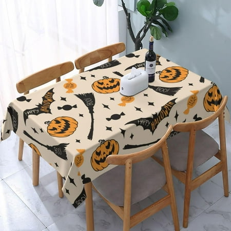 

Octopus Table Cloth Rectangle Table Waterproof Tablecloths Picnic Table Cover 54x 72 Inch Washable Camping Tablecloth Polyester for Kitchen Party Holiday
