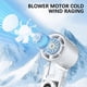 thumbnail image 5 of Portable Handheld Fan With Ice Cooler High Speed 4000mAh Ice Cold Fan for Camping, 5 of 5