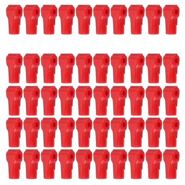 50 piezas de cerraduras de gancho de clavija, cerradura de gancho de exhibición, versátil, ligeras, para reparación, tienda minorista, profesionales, Diámetro del orificio de 6 mm