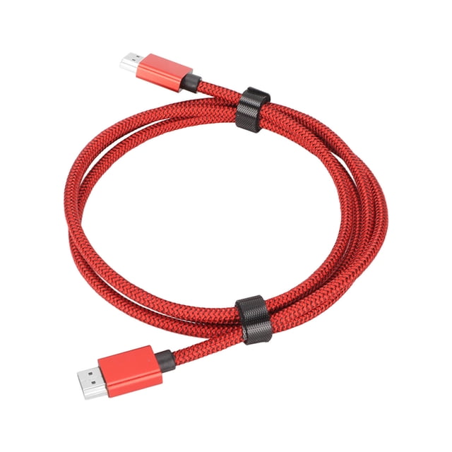 Cable de Interfaz Multimedia de Alta Definición 8K NikouMX 1.5 Metros Color Rojo