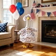 thumbnail image 6 of Nkmbld 4th of July Porch Goose Decor, Lawn Goose Statue Patriotic Costume Clothing, Independence Day Porch Garden Geese Clothes for Patio Yard Decor, 6 of 8
