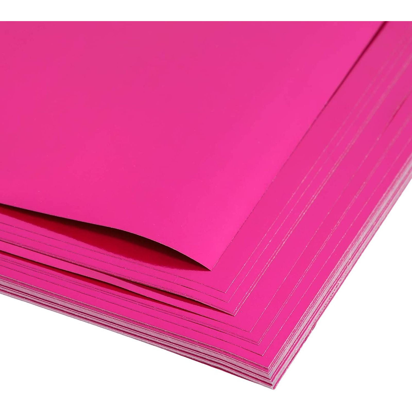 Pink Metallic Foil Sheets for Crafts (11 x 8.5 In, 50 Pack), PACK