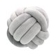 thumbnail image 5 of Nudo Almohada Bola Grueso Cómodo Almohadas Anudadas Para Sala De Estar Hogar Sofá Gris Claro, 5 of 9