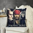 thumbnail image 2 of Johnny Depp Pillow Case Soft Pillow Cover Pillowcase Decorative Cushion Cover Home Decor 20 "x20 ", 2 of 8