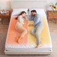 thumbnail image 3 of Vccoem Heated Mattress Pad Queen Size, Dual Zone Electric Bed Warmer with 9 Heat Settings & 4 Timer Options, Machine Washable, White, 3 of 11