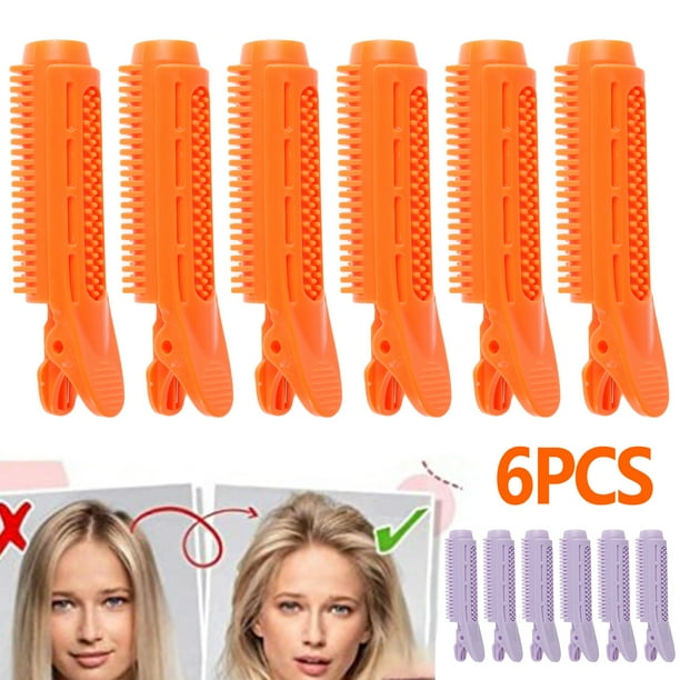 Health Beauty - 6 Pinzas Para Dar Volumen Al Cabello, Autoagarre, Raíz De Pelo, Clip Esponjoso, Pinza Para El Volumen De La Raíz Del Cabello, Voluminizadora, Raíces Del Cabello, Autoclip, Rizador Natu Muyoka Hogar