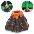 thumbnail image 3 of Fish Tank Oxygen Mini Artificial Resin Simulated Volcano Landscape Ornament, 3 of 7